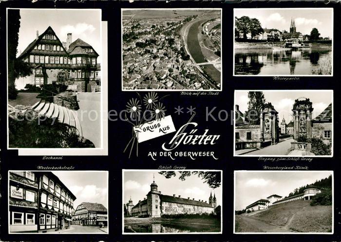 Hoexter Weser Dechanei Schloss Corvey Westerbachstrasse