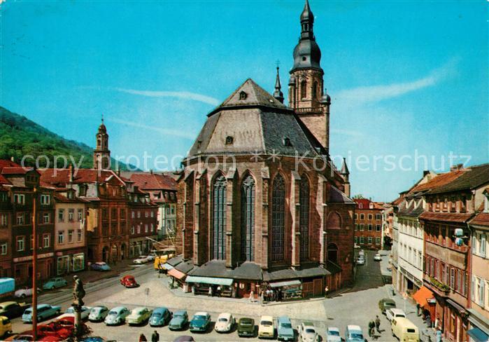 Heidelberg Neckar Heiligengeistkirche