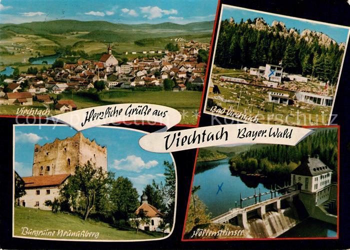 Viechtach Bayerischer Wald Burgruine Neunussberg Hoellensteinsee