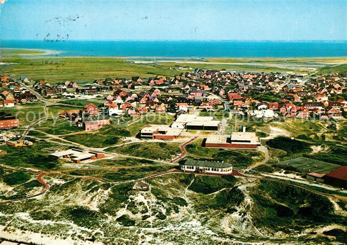 Langeoog Nordseebad Fliegeraufnahme