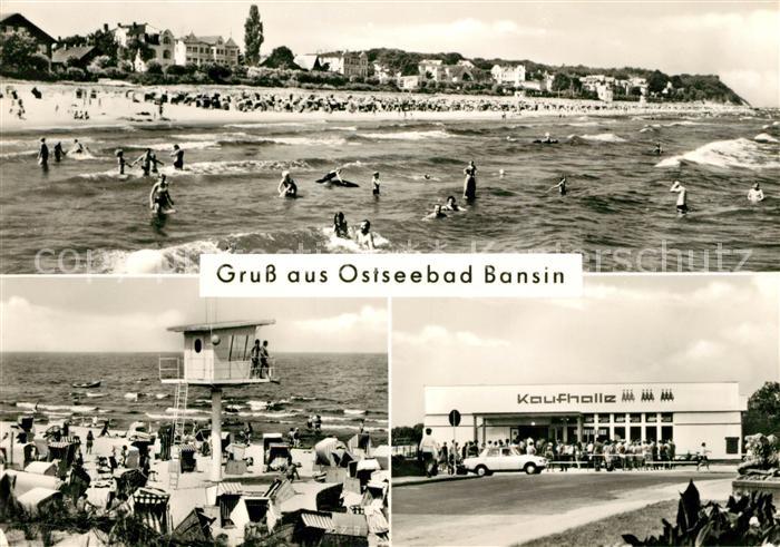 Bansin Ostseebad Strand Kaufhalle
