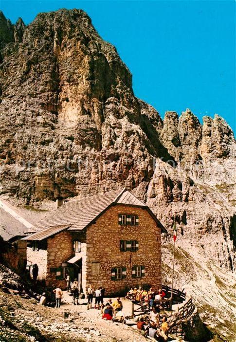 Langkofel Sassolungo Rifugio Vicenza