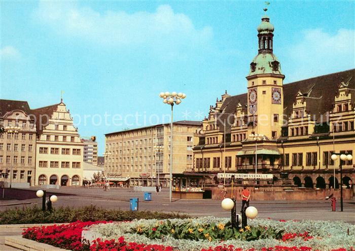 LEIPZIG Sachsen Markt Altes Rathaus