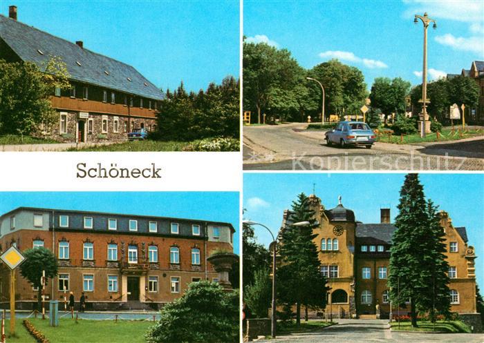 Schoeneck Vogtland Ferienheim Tannenhaus Rathaus Hotel Schoenecker Hof