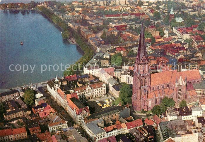 Schwerin Mecklenburg Fliegeraufnahme