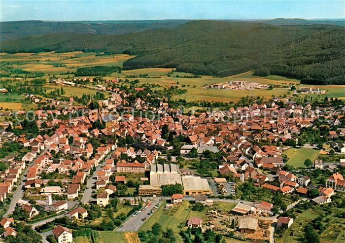 Beerfelden Odenwald Fliegeraufnahme
