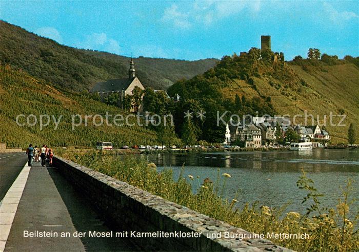 Beilstein Mosel Karmelitenkloster Burgruine Metternich