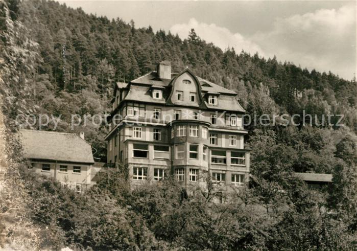 Leutenberg Thueringen FDGB Erholungsheim Sormitzblick