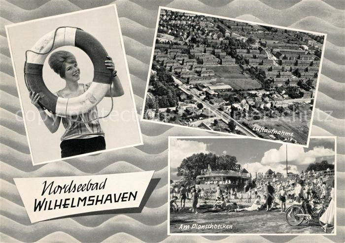 Wilhelmshaven Fliegeraufnahme Planschbecken