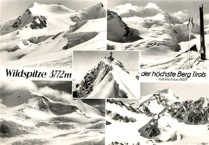 Tirol Region Wildspitze Winterlandschaft
