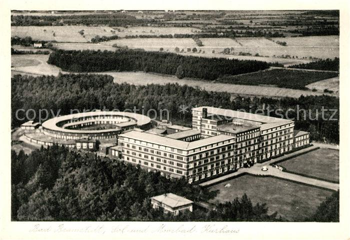 Bad Bramstedt Fliegeraufnahme Kurhaus