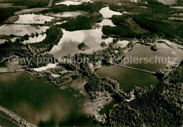 Ahlhorn Fliegeraufnahme Fischteiche Blockhaus