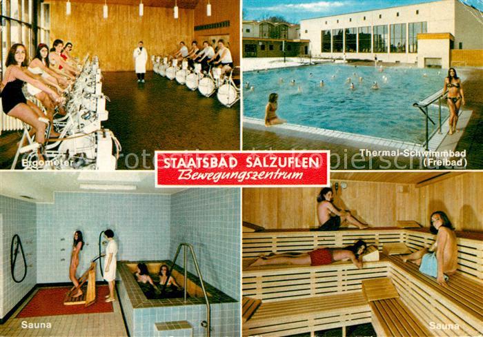 Salzuflen Bad Bewegungszentrum Ergometer Sauna Freibad