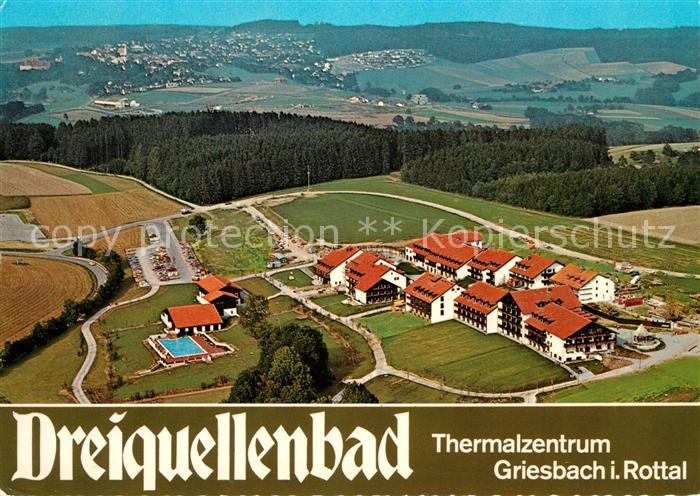 Griesbach Rottal Fliegeraufnahme Dreiquellenbad