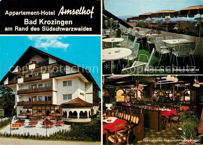 Bad Krozingen Appartement Hotel Amselhof Bachterrasse Schwarzwaldblick