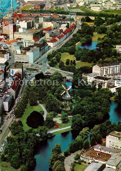 BREMEN  CITY Fliegeraufnahme Muehle am Wall