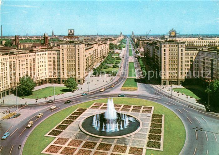 BERLIN  CITY Strausberger Platz Karl Marx Allee