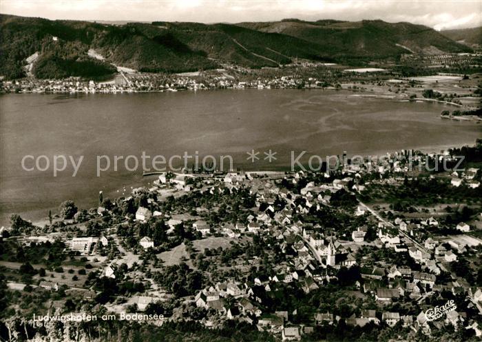 Ludwigshafen Bodensee Fliegeraufnahme