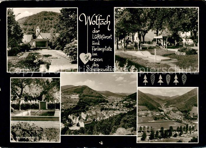 Wolfach Minigolf Campingplatz Wassertrettstelle Minigolf