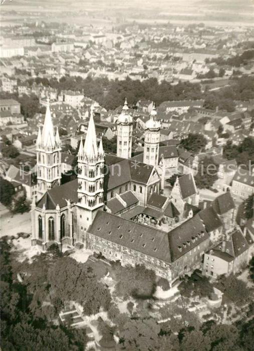 Naumburg Saale Fliegeraufnahme Dom
