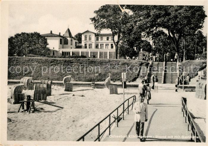Kuehlungsborn Ostseebad Strand HO Gaststaette