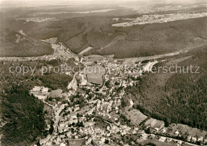 Herrenalb Bad Herrenalb Fliegeraufnahme