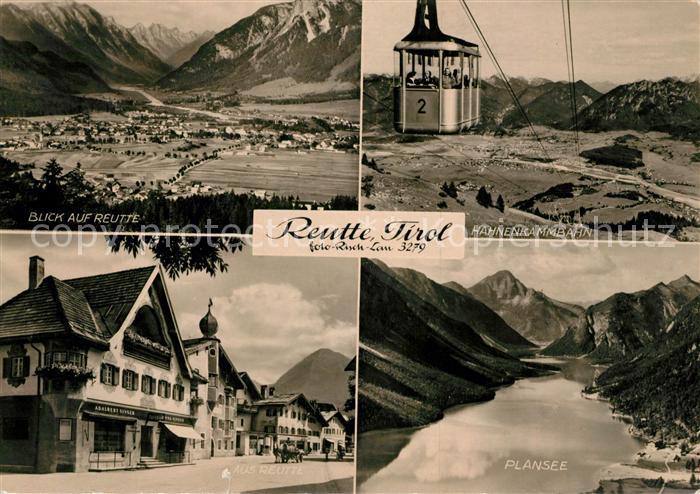 Reutte Tirol Hahnenkammbahn Plansee