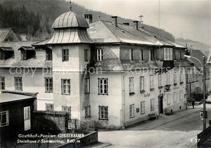 Steinhaus am Semmering Gasthof Pension Gesslbauer