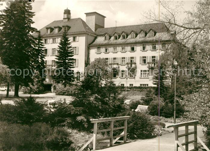 Bad Brambach Sanatorium Joliot Curie Haus