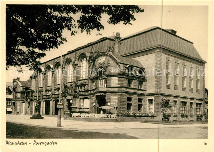 MANNHEIM BW Rosengarten