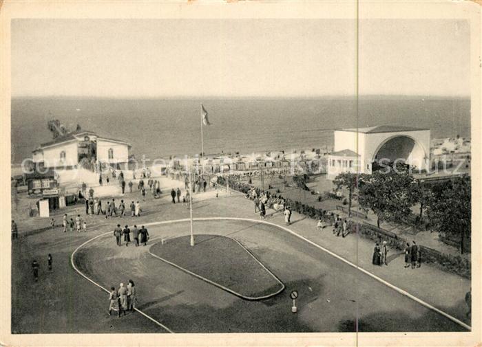Zinnowitz Ostseebad Fliegeraufnahme Haupteingang Strand
