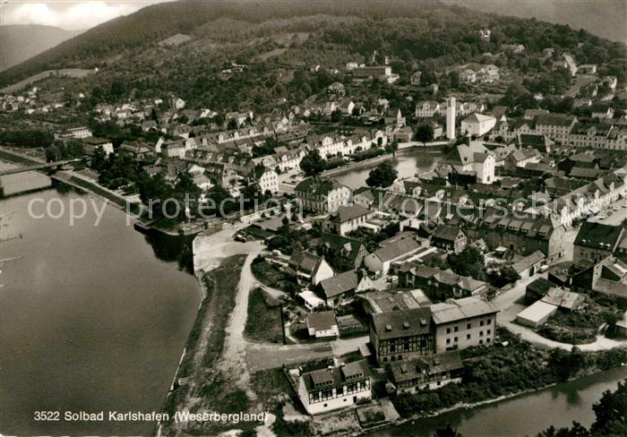 Karlshafen Bad Fliegeraufnahme