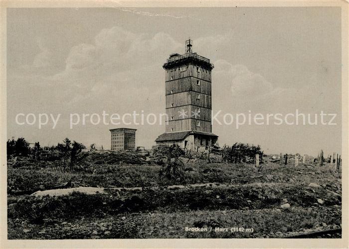 Brocken Harz Aussichtsturm
