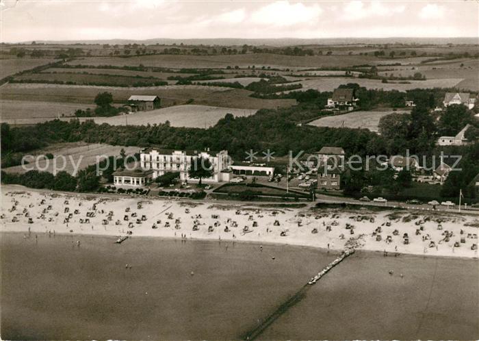 Mecklenburg Fliegeraufnahme Strand Hotelanlage