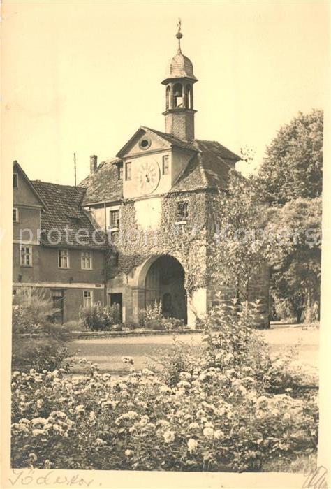 Bad Sooden-Allendorf Joedestor Kuenstlerkarte