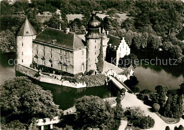 Gemen Jugendburg Fliegeraufnahme