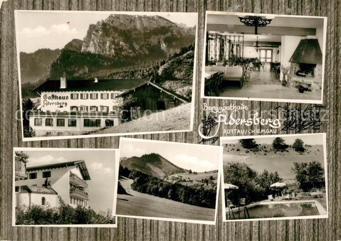 Rottau Chiemgau Berggasthaus Adersberg Schwimmbad