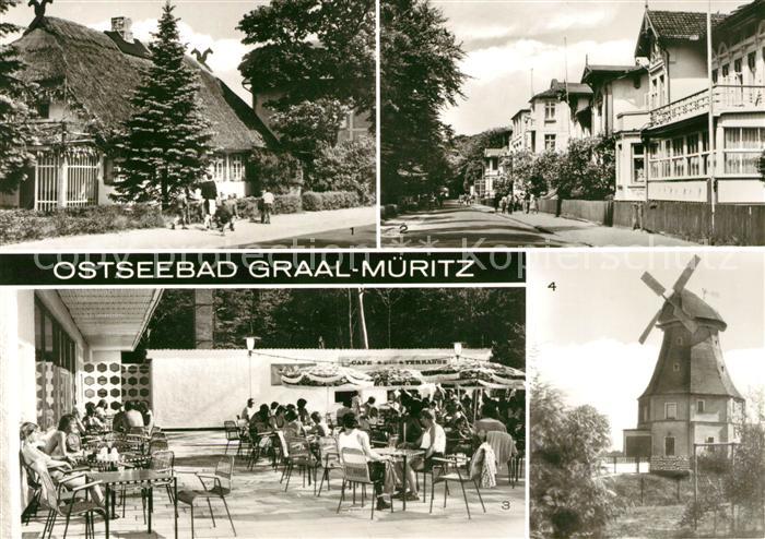 Graal-Mueritz Ostseebad Rosa Luxemburg Strasse Broiler Gaststaette Windmuehle