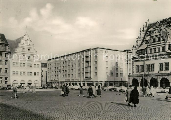 LEIPZIG Sachsen Marktplatz Alte Waage Altes Rathaus