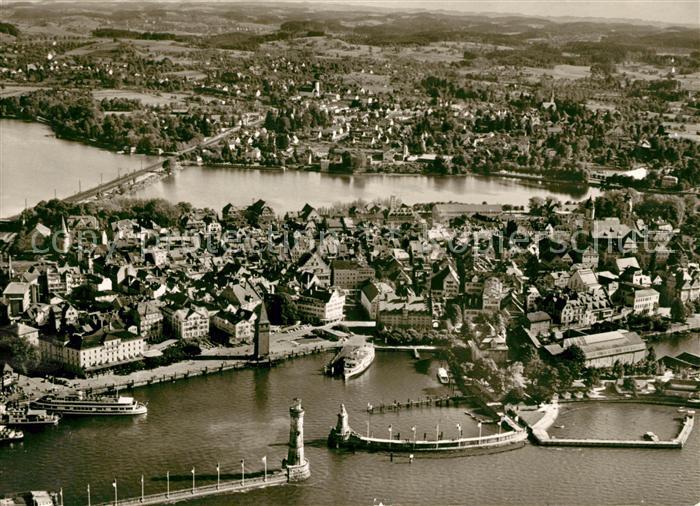 Lindau Bodensee Fliegeraufnahme
