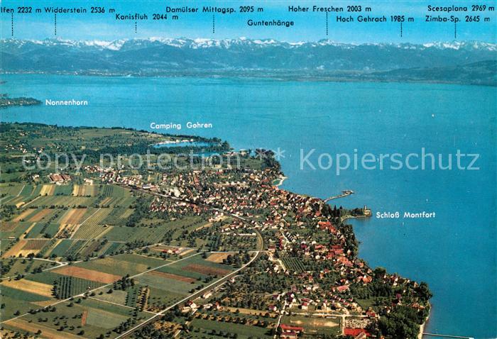 Langenargen Bodensee Fliegeraufnahme