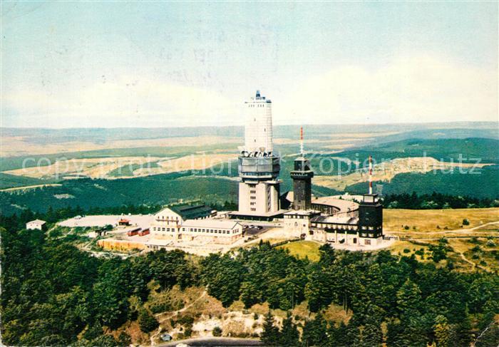 Grosser Feldberg Taunus Fernsehturm Fliegeraufnahme