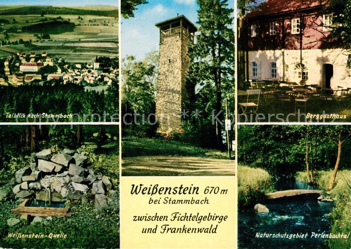 Weissenstein Stammbach Quelle Perlenbachtal Berggasthaus Aussichtsturm