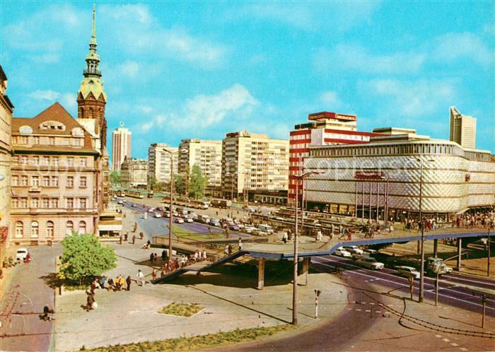 LEIPZIG Sachsen Warenhaus Konsument am Bruehl