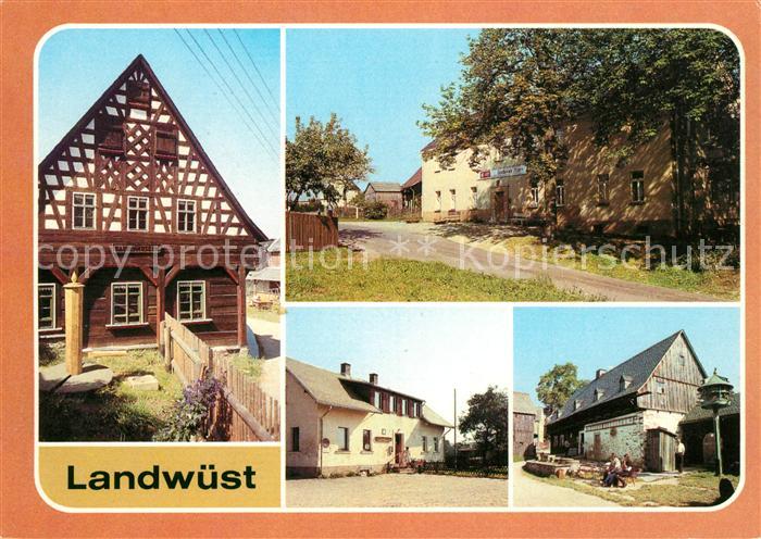 Landwuest Bauernmuseum Konsumgaststaette Goldener Stern LPG Gaststaette