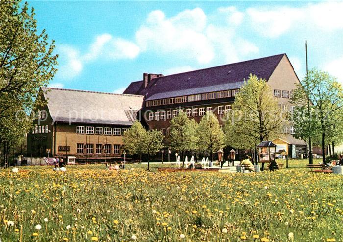 Johanngeorgenstadt Platz des Bergmanns Wismut Handel Kaufhaus