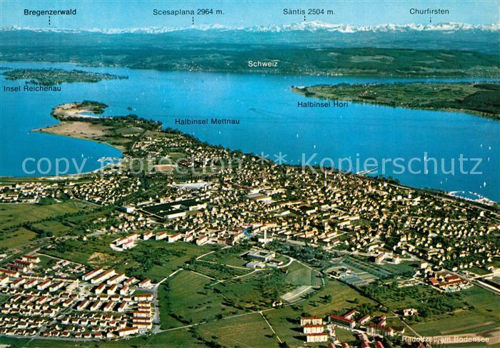 Radolfzell Bodensee Fliegeraufnahme