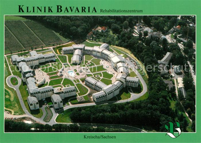 Kreischa Fliegeraufnahme Klinik Bavaria Rehazentrum