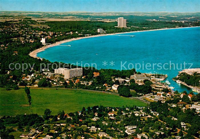 Timmendorfer Strand Fliegeraufnahme Niendorf