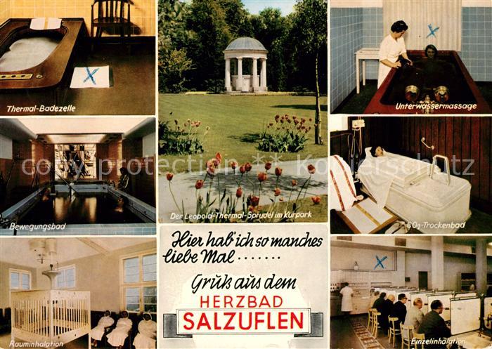 Salzuflen Bad Thermal Badezelle Unterwassermassage Leopold Thermal Sprudel